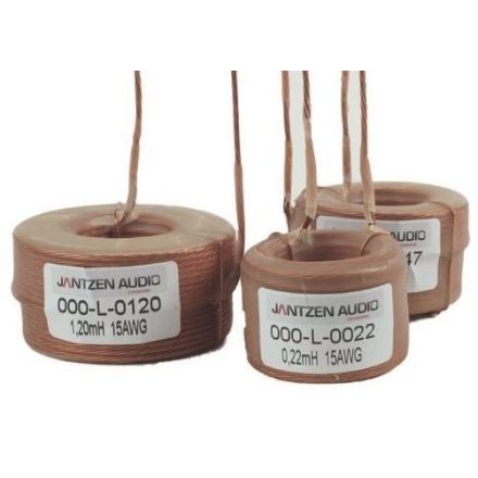 Jantzen Litze impregnált tekercs 3,150mH +/-3% 0,65Ω 7x0,5mm=15AWG OD-79 / 30mm