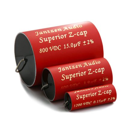 Jantzen Superior Z-Cap 0,10µF 1200VDC 2% MKP dia-17 / 43mm. hor.