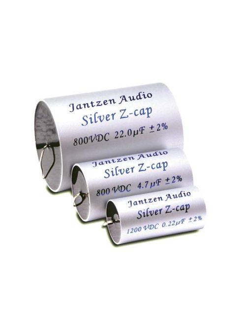 Jantzen Silver Z-Cap 0.15µF 1200VDC 2% MKP dia-17 / 43mm. hor.