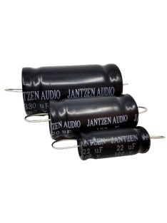 Jantzen EleCap 5% 10µF 100VDC 10/19mm. hor.