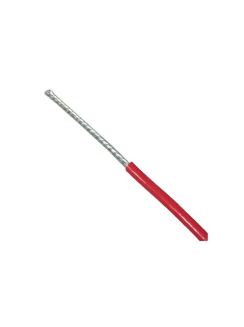 Ezüstözött hangfalkábel 1x1,3mm2 =16AWG max.600V PTFE insul.(tefl) red