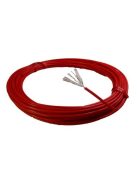 Ezüstözött hangfalkábel 1x1,3mm2 =16AWG max.600V PTFE insul.(tefl) red