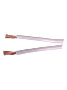 Jantzen Audio hangfalkábel 2x2,5mm2 =13AWG OFC 5N white PVC, max.80V