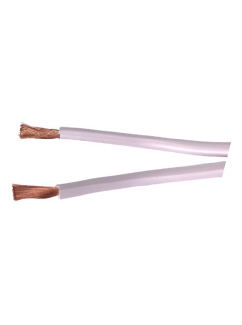 Jantzen Audio hangfalkábel 2x2,5mm2 =13AWG OFC 5N white PVC, max.80V