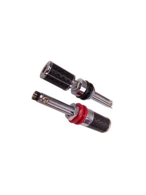 Banán aljzat pár M8 / 27mm nikkel vörös, fekete, karbon