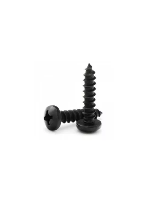 Black Oxide Wood Screws 4 x18,5 x6,8mm - PH - 1 pc