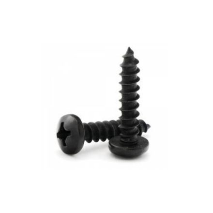 Black Oxide Wood Screws 4 x18,5 x6,8mm - PH - 50 pcs