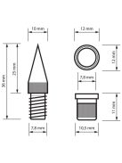 Spike 907 hangsugárzó tüske
