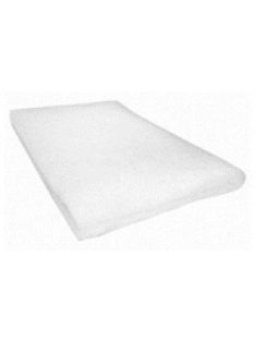 Polyester Damping Cloth, white, 2cm, 0,5x1m