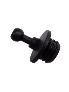 Grille Peg Male 900103 black PA-6 matches 900112 900113 900116