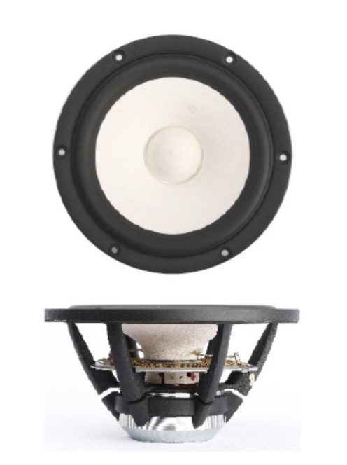 SATORI MR13PNW-4 ohm 5" középsugárzó, fehér kónusz