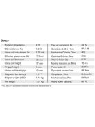 SATORI MW16P-8 6,5” mély-közép sugárzó