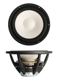   SATORI MW19PNW-8 ohm  7,5" középsugárzó, fehér kónusz