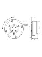 SB21RDC-C000-4ohm 21mm ring dóm magassugárzó