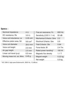 SB29RDC-C000-4 ring dómsugárzó