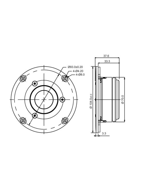 SB29RDC-C000-4 ring dómsugárzó