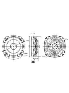 SB12PFC-00  4" passzív membrán