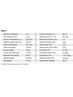 SB12PFC25-4 4” mély-közép sugárzó