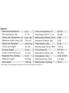 SB17CRC35-4 6” mély-közép sugárzó