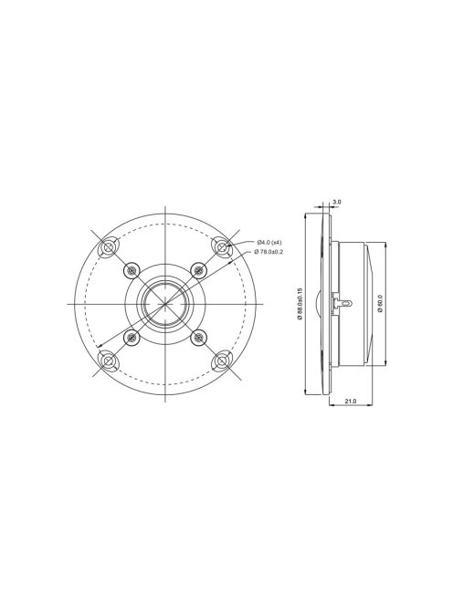 SB19ST-C000-4 dómsugárzó