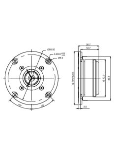 SB26CDC-C000-4ohm  tweeter