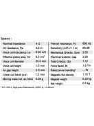 SB26CDC-C000-4ohm  tweeter