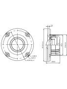 SB26STCN-C000-4 dómsugárzó