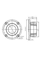 SB29RDNC-C000-4 ring dómsugárzó