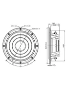 SB Acoustics SW26DBAC76-8