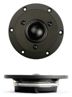   SB Acoustics Satori TW29DN-B-8, 8 Ohm selyem dóm, neodímium, fekete