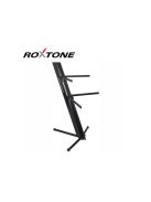 Roxtone KS-1000-BK Billentyűs állvány, 2 szintes