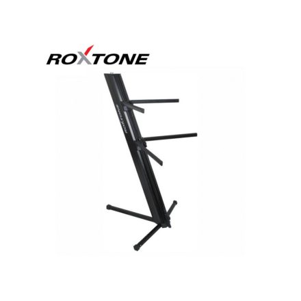 Roxtone KS-1000-BK Billentyűs állvány, 2 szintes