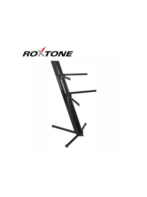 Roxtone KS-1000-BK Billentyűs állvány, 2 szintes