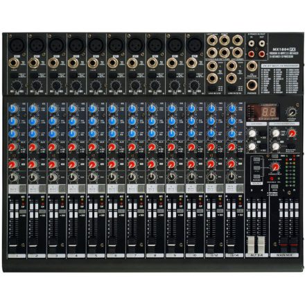 Voice-Kraft MX1804FX 10 mono / 2 stereo keverő effekttel