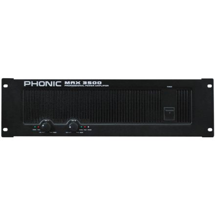 Phonic MAX3500 végerősítő, 2x1200W / 4 Ohm