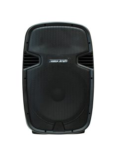   Voice-Kraft LK-1679-2-15B Aktív hangfal, 15", 200/400W, FM tuner, MP3, Bluetooth, táv, passzív hangfal kimenet
