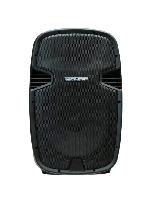 Voice-Kraft LK-1679-2-15B Aktív hangfal, 15", 200/400W, FM tuner, MP3, Bluetooth, táv, passzív hangfal kimenet