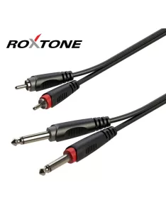 Roxtone RACC150L6 2x6,3 Jack - 2xRCA kábel, 6m