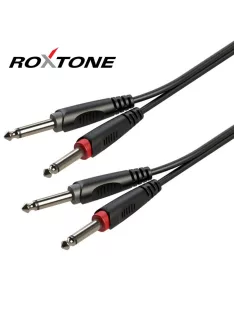 Roxtone RACC100L3 2x6,3 Jack - 2x6,3 Jack kábel, 3m