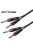 Roxtone RACC100L3 2x6,3 Jack - 2x6,3 Jack kábel, 3m