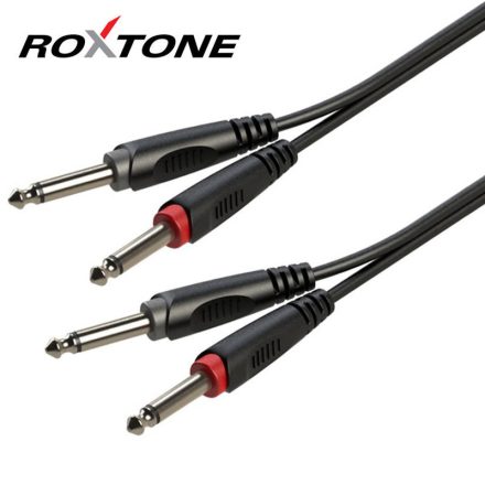 Roxtone RACC100L6 2x6,3 Jack - 2x6,3 Jack kábel, 6m