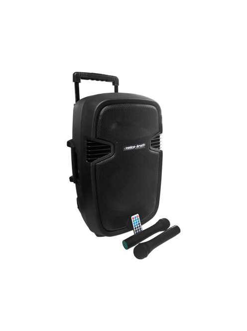 LK-1679-12G2 12" 80/200W akkumulátoros hangfal, 2 Mikrofon, MP3, Bluetooth