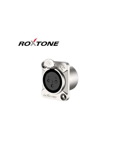 RX3FD-NT XLR mama, szerelhető, 3 pólusú, (ezüst)