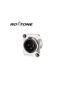 RX3MD-NT XLR papa, szerelhető, 3 pólusú, (ezüst)