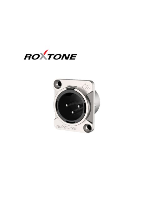 RX3MD-NT XLR papa, szerelhető, 3 pólusú, (ezüst)