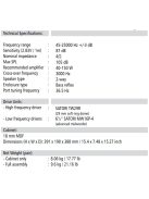 SB Acoustics ARA-Be White High-Gloss Complete Speaker Kit