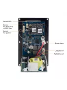 Up2Stream Plate AMP 2x40W Plate Amplifier with Bluetooth 5.0, WiFi and LAN