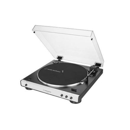 AT-LP60XBT Automata Szíjhajtású Lemezjátszó, Bluetooth, Fehér