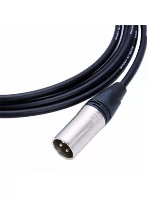 Canare 2T2S-BLK XLR mikrofonkábel fekete, 0,6m