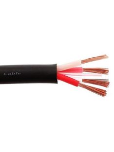   Canare 4S10F Hangfal kábel, installációs, 4x1,75mm² Ø9,6mm, fekete